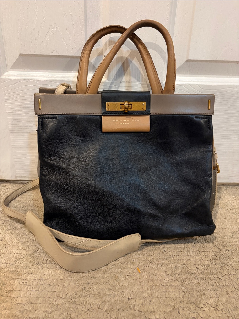 Marc Jacobs ColorBlock Satchel - Picture 2 of 16